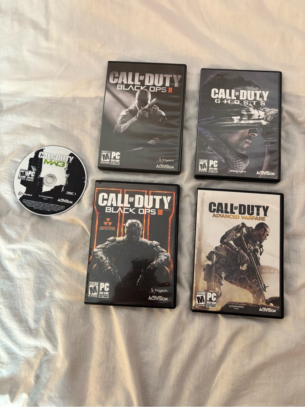 Call of Duty PC various (see photos)